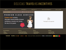 Tablet Screenshot of deliciasdmc.com